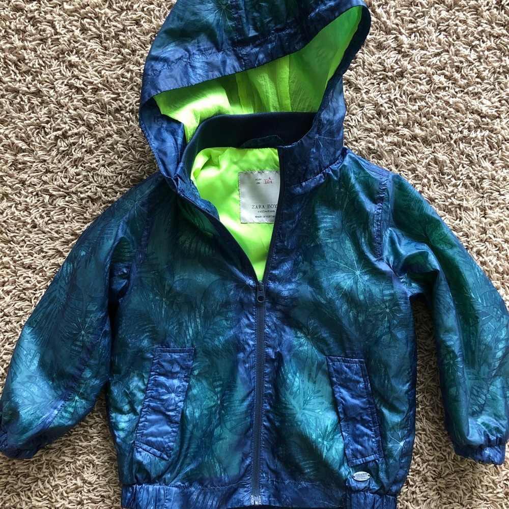 Zara nylon raincoat